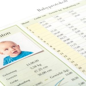 Grafici di altezza e peso per neonati e bambini