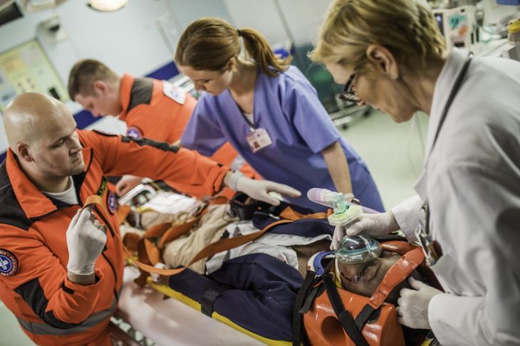 Braccialetto Medico Di Allerta In Organza Satinata E Acciaio Inox – Gioiello ID Emergenza Per Donna – YA5426